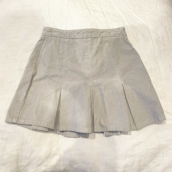 BDG Dresses & Skirts - light grey BDG pleated skirt from Urban Outfitters
